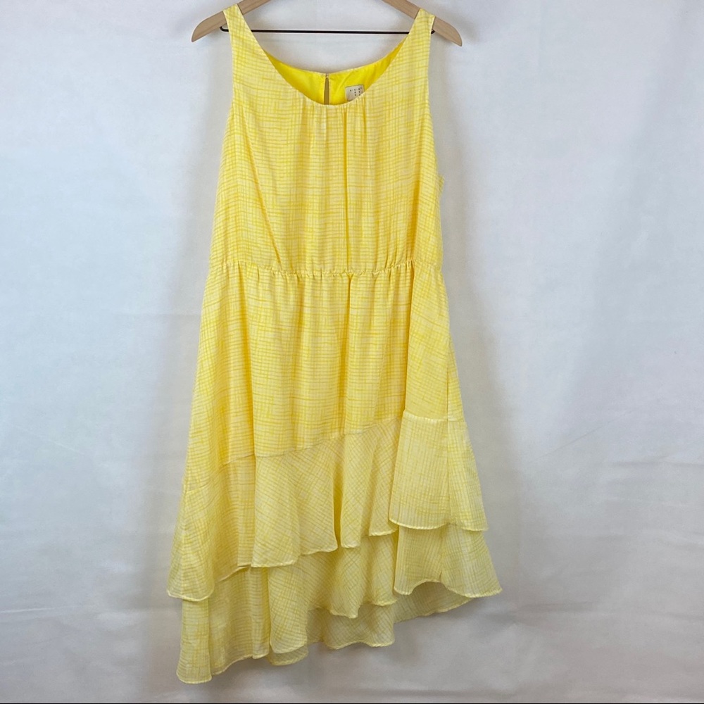 Yellow Asymmetrical Dress from A New Day Size XXL